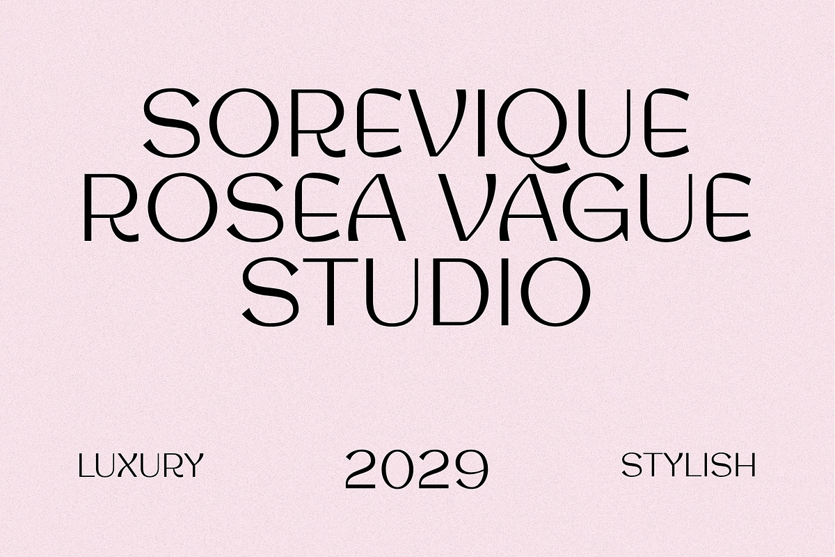 Auvessa — Modern Aesthetic Font, a Sans Serif Font by StoricType (Photo 2 of 20)