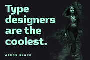 Aeros | Sans Serif Family, a Sans Serif Font by Ayca Atalay (Thumbnail 3 of 7)