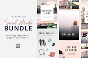Social Media Templates Bundle, a Social Media Template by Kimi Kinsey (Thumbnail 1 of 4)