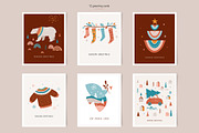 Bohemian Nordic Christmas collection, a Decorative Illustration by Marish (Thumbnail 5 of 11)