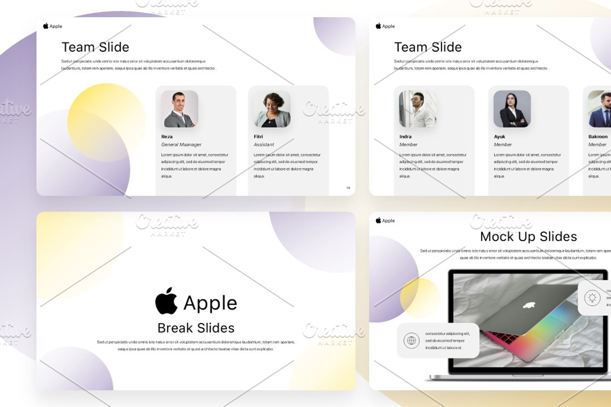 Apple Presentation Template, a Presentation Template by Interpitch (Photo 5 of 9)