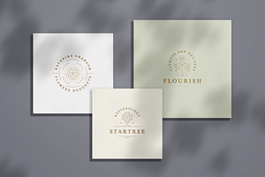 Elegant Line Logos Bundle