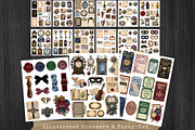 The Last Hour Vintage New Year Kit, a Seasonal Illustration by ThatsDesignArt (Thumbnail 15 of 19)