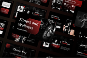 Fitness and Wellness Google Slides, a Presentation Template by SquidPixey (Thumbnail 7 of 7)