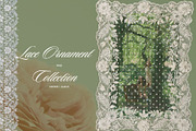 Floral Lace Ornament Kit, a Texture Graphic by NatalieArtsDenysenko (Thumbnail 1 of 10)