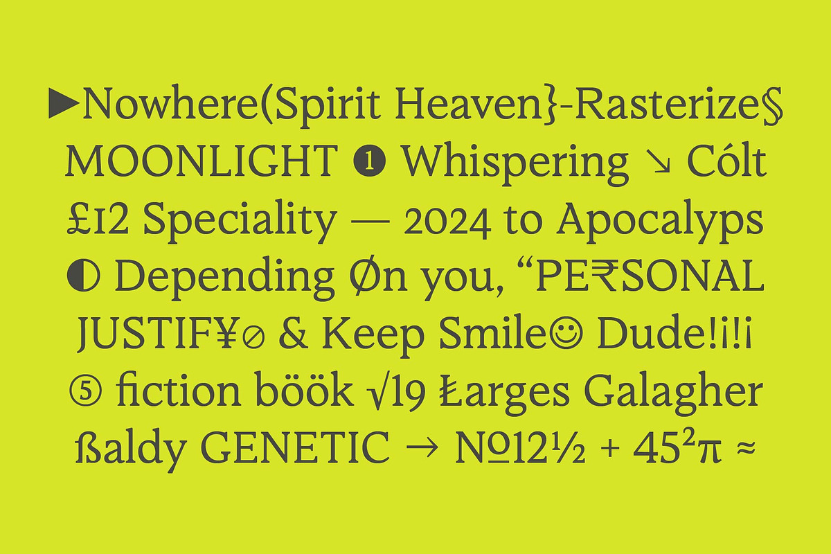 Glyseric Typeface, a Serif Font by Bring To Type (Photo 2 of 7)
