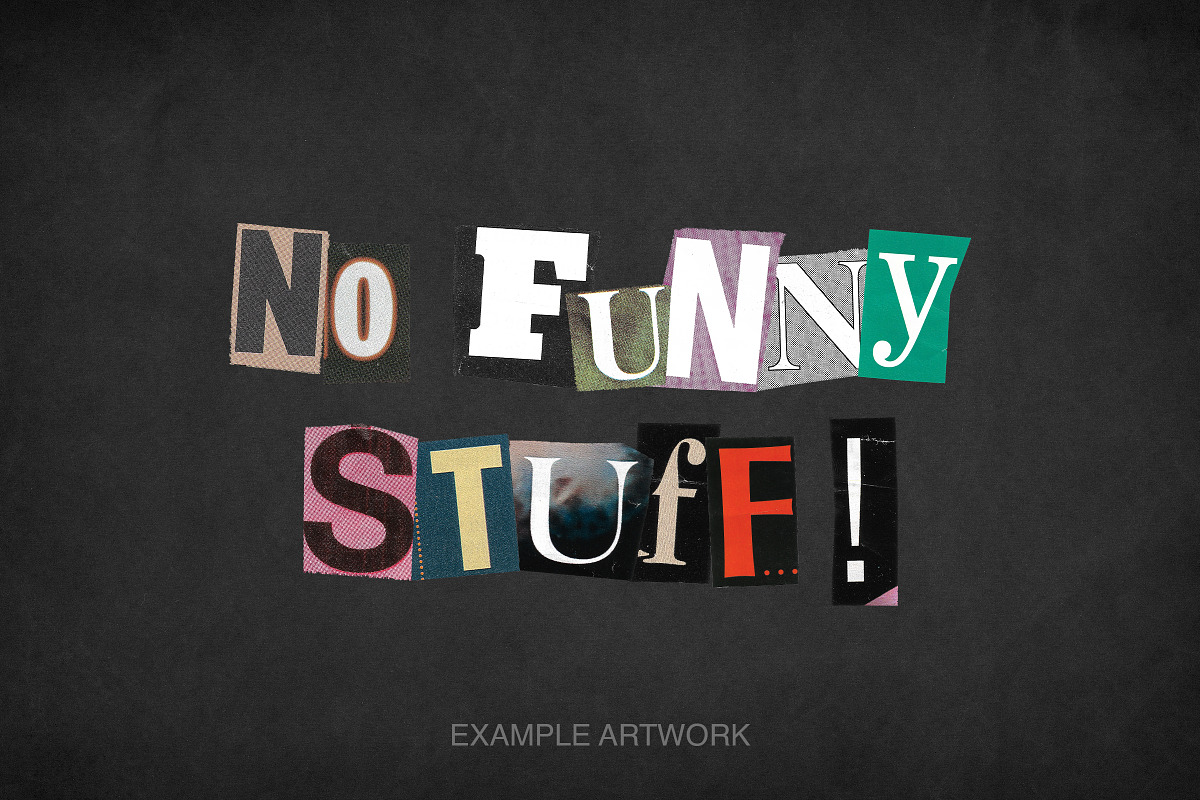 Alphabet Cut-Outs (450+ Assets), an Object Graphic by Cocoloris Co. (Photo 7 of 8)