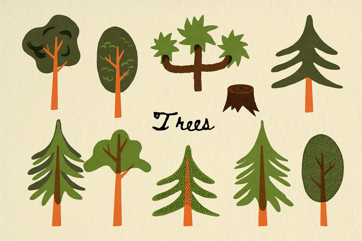 National Park & Camping MAP CREATOR, a Person Illustration by Paper Cherry (Photo 5 of 21)