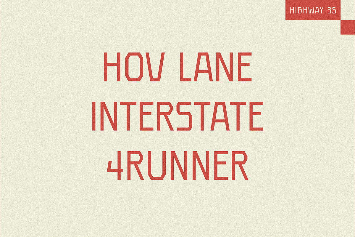 Highway 35 - Retro Font Bundle, a Handwritten Font by Lateral Design (Photo 5 of 17)