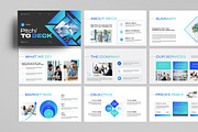 Pitch Deck Presentation Template, a Presentation Template by MightyDesign (Thumbnail 1 of 8)