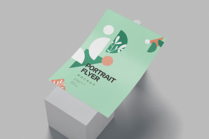 A4-A5-A6 Portrait Flyer Mockup