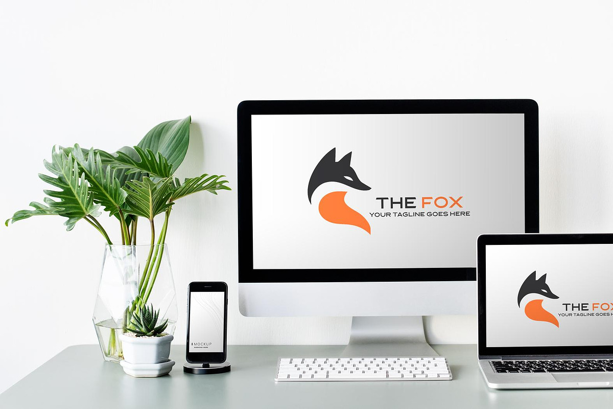 Sleek Modern Fox Logo Design, a Branding & Logo Template by YUDesignStore (Photo 5 of 9)
