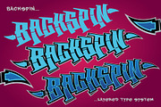 BackSpin Graffiti Font Family, a Font by Graffiti Fonts® (Thumbnail 3 of 4)