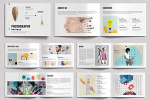 Photography Portfolio Landscape, a Magazine Template by MightyDesign