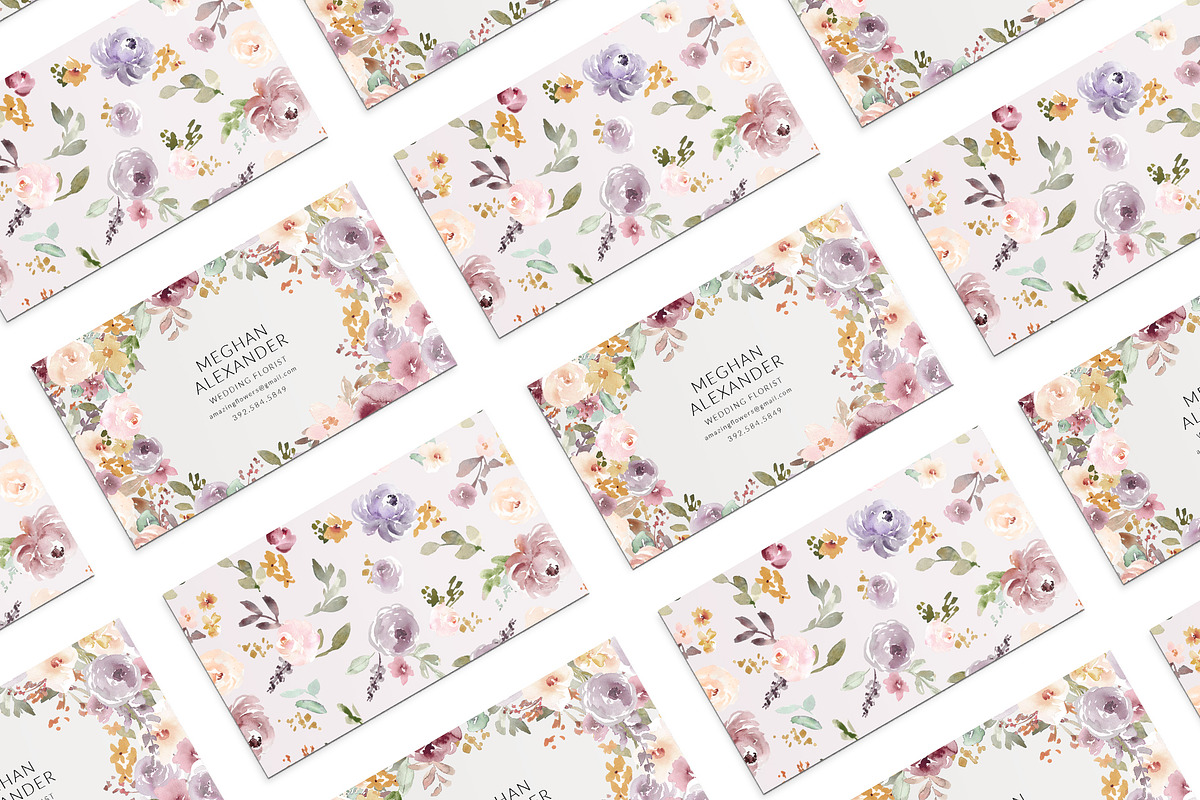 Lightgarden Watercolor Graphic Set, an Illustration by Angie Makes (Photo 5 of 12)