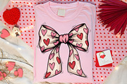 Coquette Heart Bow PNG, an Illustration by Canvas Craft (Thumbnail 4 of 6)