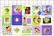 Funky Instagram Templates Bundle, a Social Media Template by Hell Yeah Designs (Thumbnail 8 of 13)