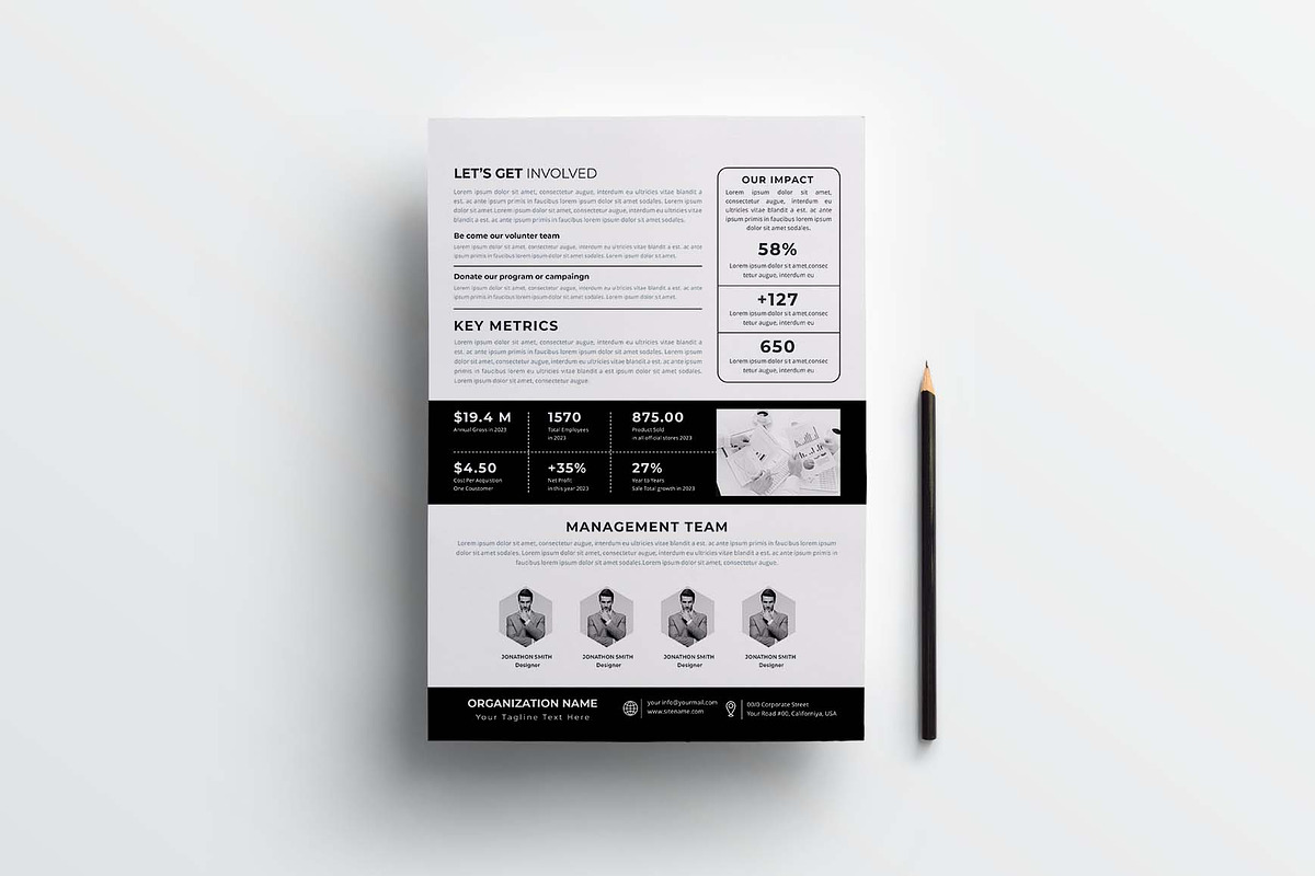 Nonprofit Organization | Bundle, a Flyer Template by obayes (Photo 15 of 15)