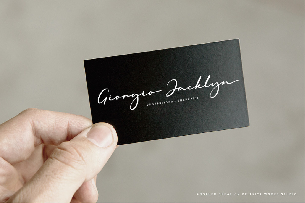 Royal Amigo | Modern Script Font, a Script Font by Ariya Works (Photo 5 of 9)