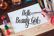 Supercup, a Script Font by danti (Thumbnail 3 of 7)