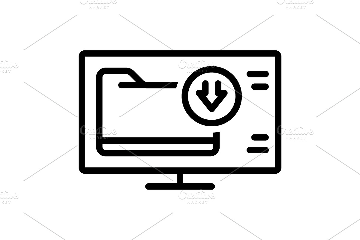 Download save black icon, an Outline Icon by Creative priyanka