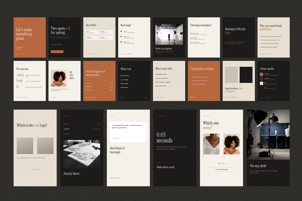 Canva Instagram Kit for Branding, a Social Media Template by Mockup Line (Photo 4 of 4)