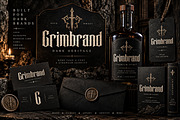 Grimbrand, a Blackletter Font by Wow Magic (Thumbnail 3 of 5)