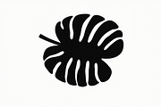 Stylized Monstera Leaf Bundle, an Illustration by hafijul (Thumbnail 3 of 9)