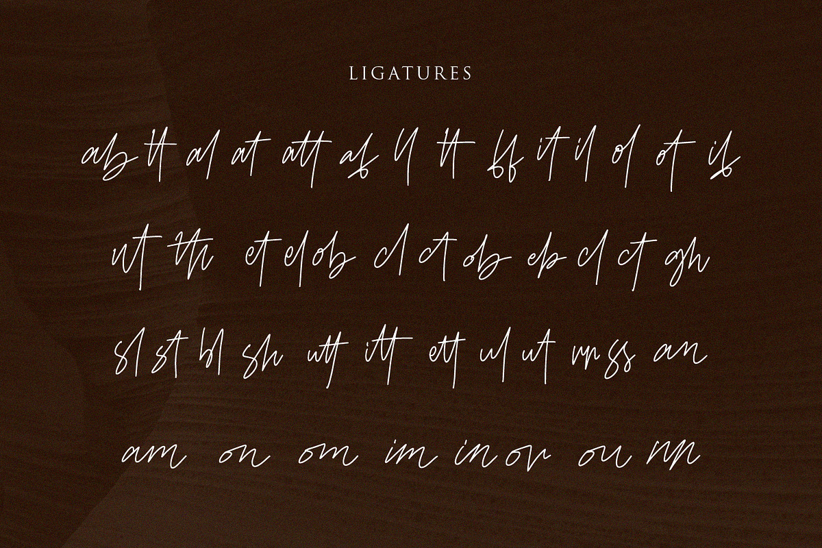 Daltana | Handwriting Font preview 8