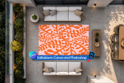 Exterior rug mockup, an Advertising Mockup by Rami's Mockups (Thumbnail 3 of 3)