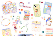 Crafty Girl & Junk Journal Bundle, an Object Graphic by Ruslana Lubenets (Thumbnail 5 of 13)