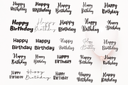 Birthday greeting templates, a Branding & Logo Template by BearyType Studio (Thumbnail 9 of 12)