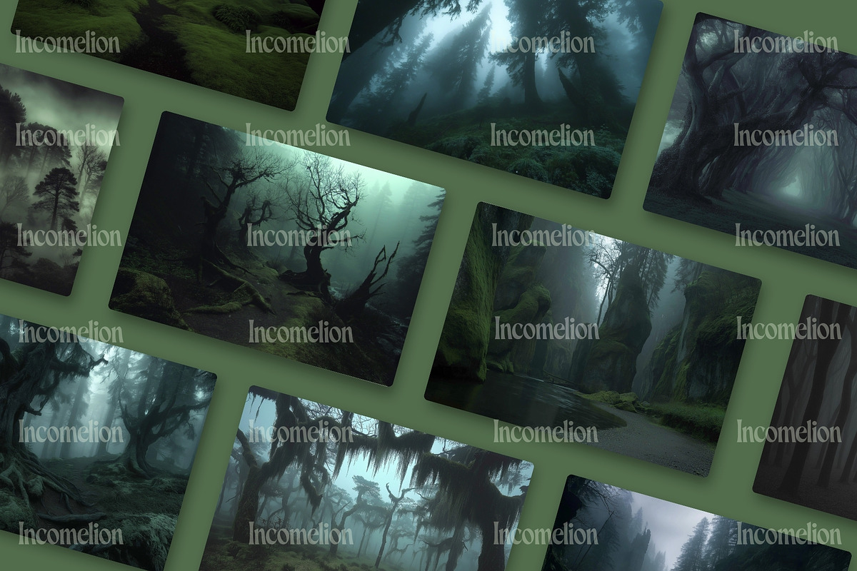 40 Eerie Forest Stock Photos, a Nature Photo by Incomelion (Photo 8 of 13)
