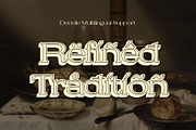 Denvile 3D, a Serif Font by Craft Supply Co. (Thumbnail 4 of 8)