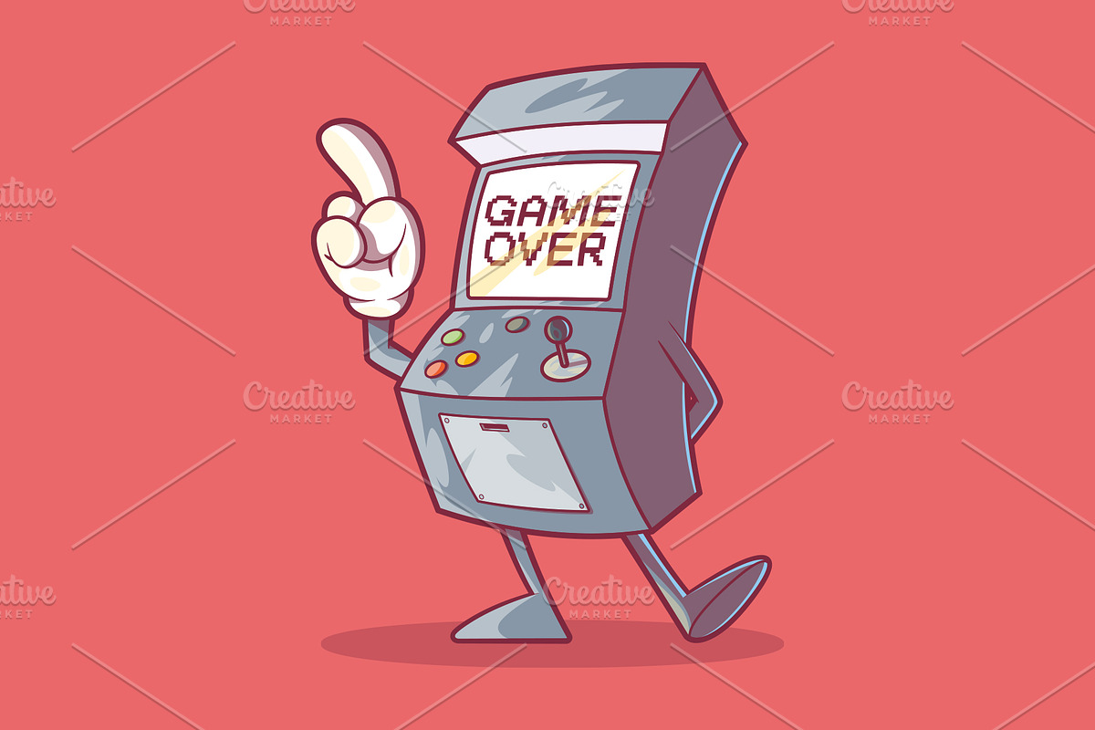 Game Over!, a Technology Illustration by pedrors
