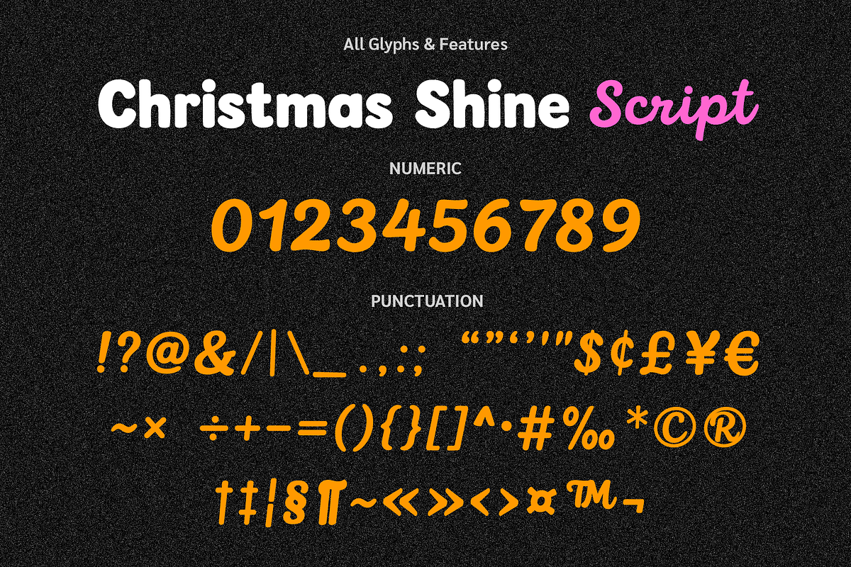 Christmas Shine, a Handwritten Font by BBtypeStudios (Photo 23 of 24)