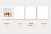 Recipe Book Template CANVA, a Templates & Theme by OrganizationOasisRo (Thumbnail 6 of 10)