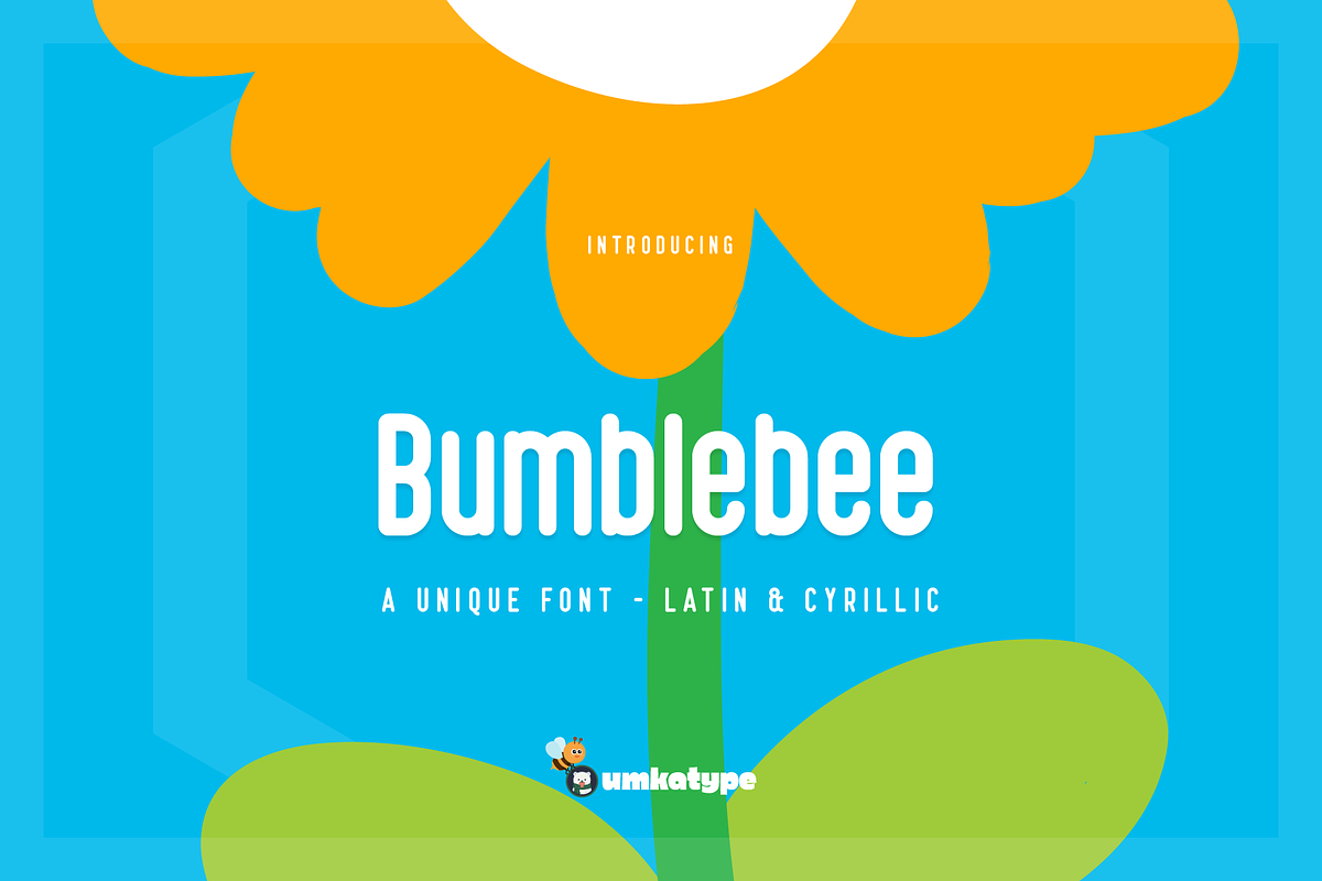 Bumblebee Font, a Sans Serif Font by alpercakici (Photo 9 of 9)