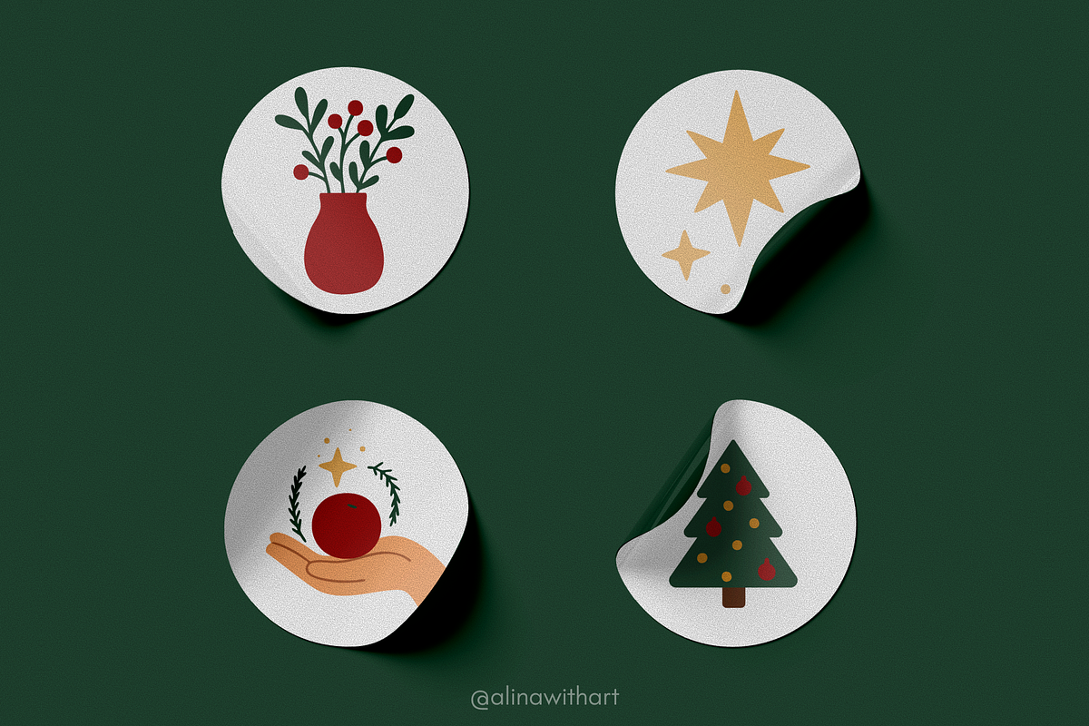 Slow Christmas Moments, a Seasonal Illustration by alinawithart (Photo 8 of 16)