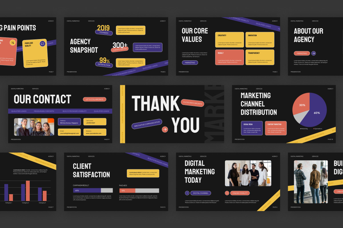 Digital Marketing Services Keynote, a Presentation Template by Loin Studio (Photo 4 of 4)