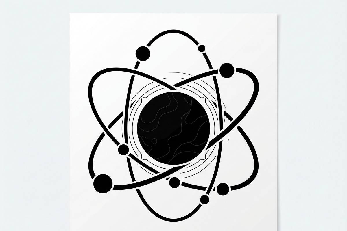 60 Planet Orbit Abstract Silhouette, an Empty State Illustration by Amazin_art (Photo 31 of 35)