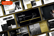 Karmen – Business PowerPoint, a Presentation Template by Dens Creative Studio (Thumbnail 1 of 6)