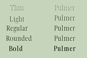 Pulmer - Sans Serif Font Family, a Sans Serif Font by Aditastudios (Thumbnail 2 of 9)