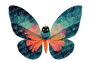 Cute Butterfly Clipart PNG