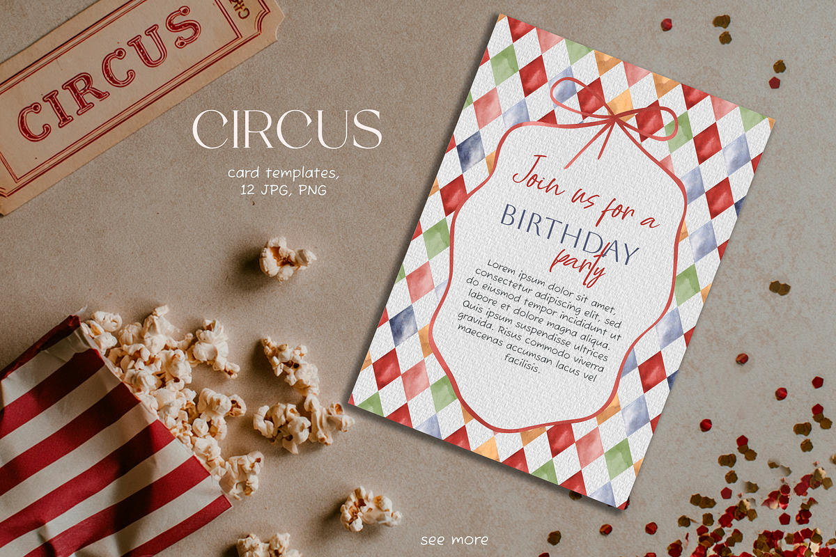 Circus, an Animal Illustration by NellyaEgorova (Photo 4 of 7)