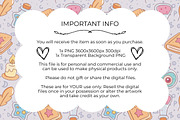 Cute Seamless Pattern Pastel Magic, a Texture Illustration by CpSnowy (Thumbnail 5 of 5)
