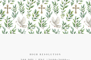 Christian Seamless Pattern, a Pattern Graphic by Pati Charm Studio (Thumbnail 4 of 7)