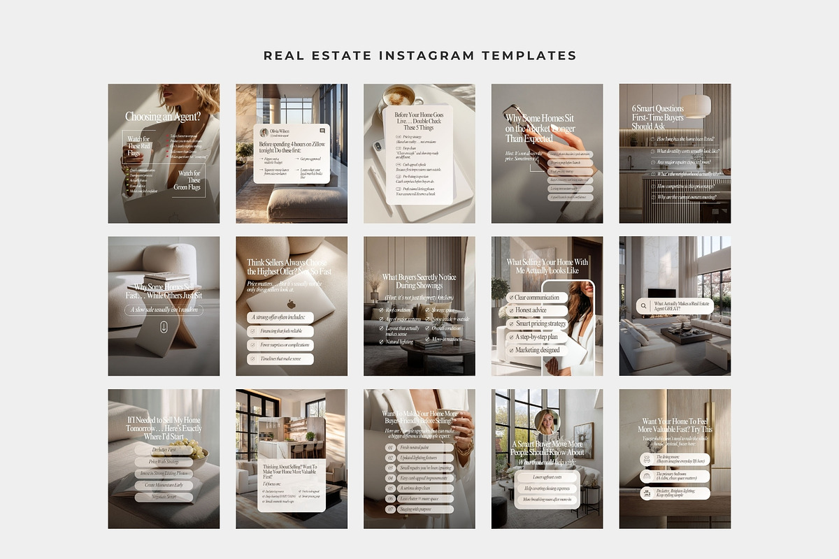 600 Real Estate Templates, a Social Media Template by Instprofi | Studio Estimo (Photo 6 of 12)
