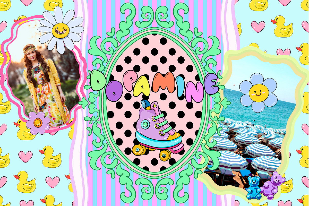 Dopamine. Hand draw graphic, an Object Graphic by ma_i_vi (Photo 9 of 9)
