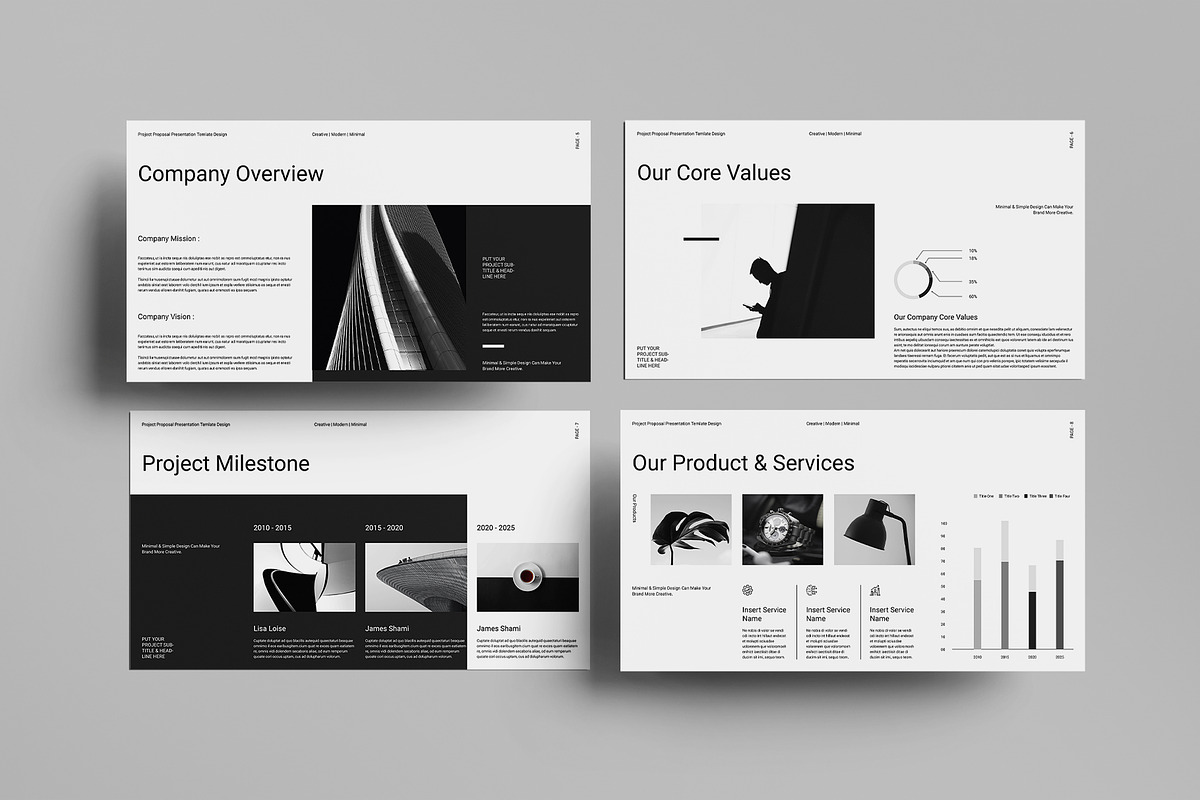 Project Proposal Presentation, a Presentation Template by DesignCrest (Photo 7 of 11)